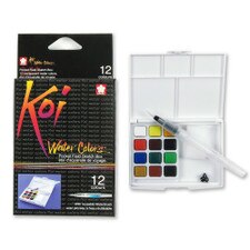 Sakura Koi Watercolor 12 Color Field Sketch Set
