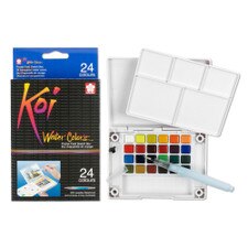 Sakura Koi Watercolor 24 Color Field Sketch Set