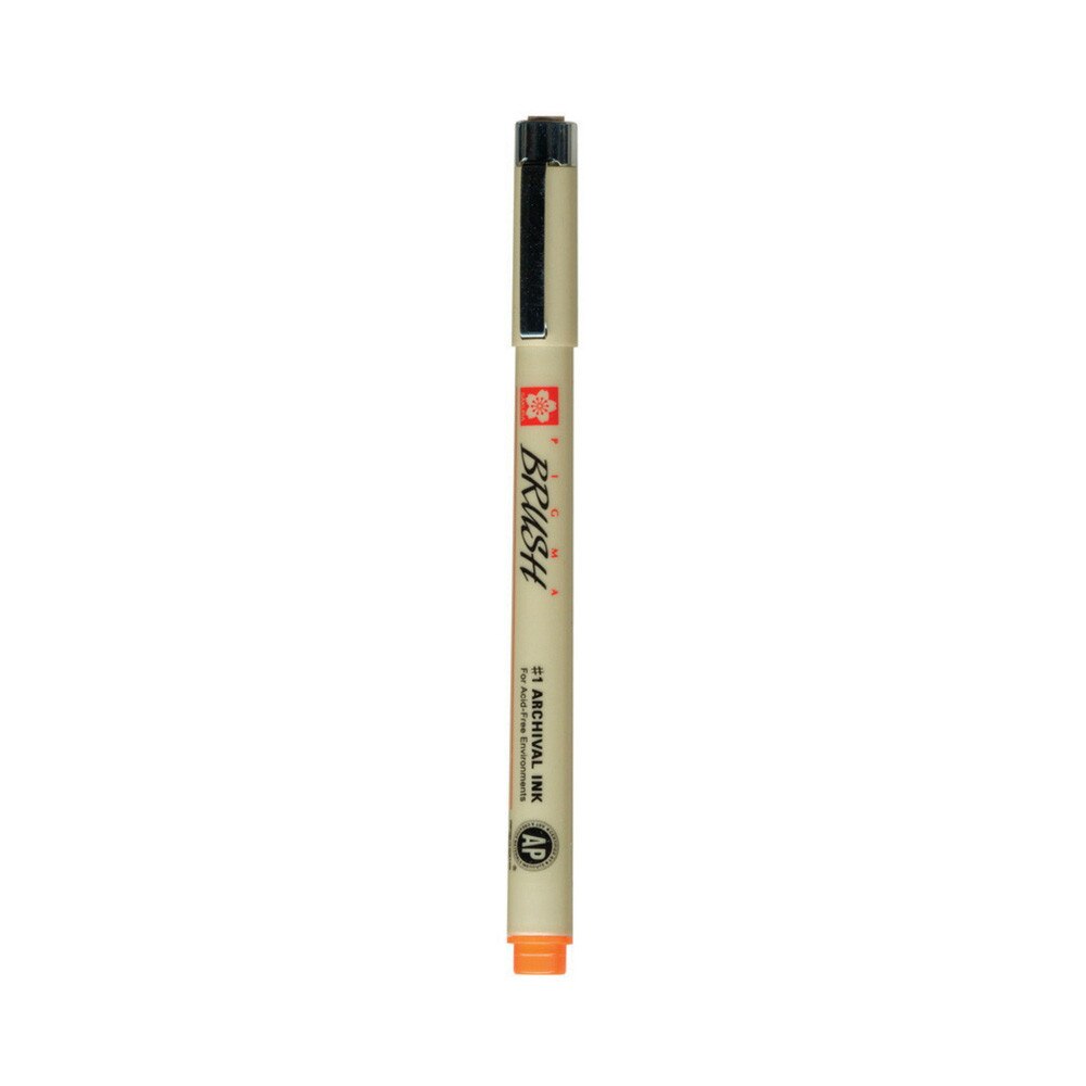 Sakura Pigma Brush Pen – Orange