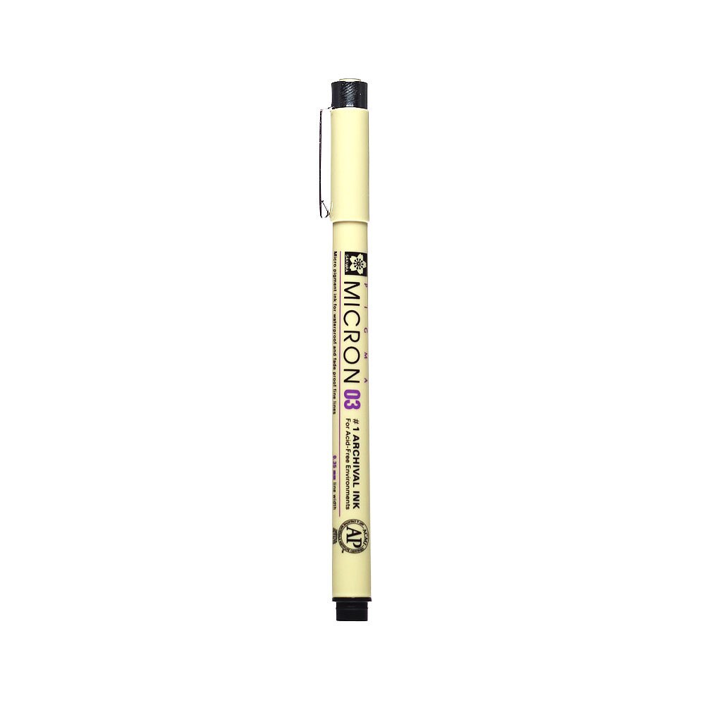 Sakura Pigma Micron 03 .35mm Pen – Black