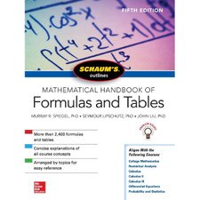 Schaum's Mathematical Handbook of Formulas & Tables (5E 18)