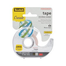 Scotch Create Permanent Double Sided Photo 1/2"x300" Tape