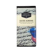 Seattle Chocolates Dark Salted Almond Truffle Bar