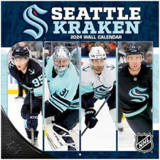 Seattle Kraken 2024 Mini Wall Calendar
