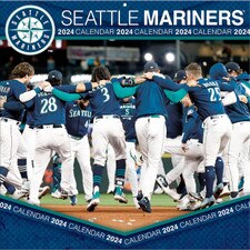 Seattle Mariners 2024 Wall Calendar