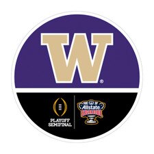 Sewing Concepts W Washington CFP Sugar Bowl 2024 Vinyl Decal 5"