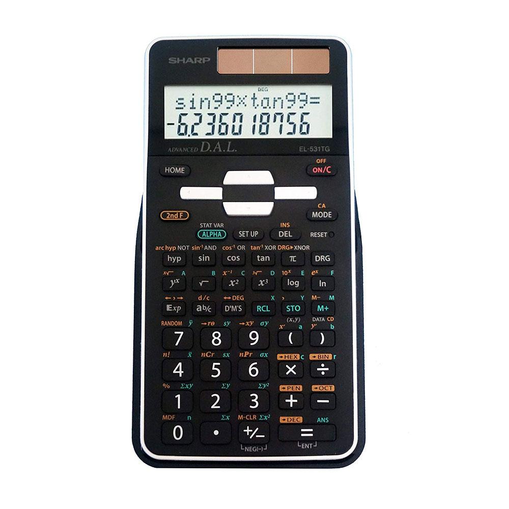 Sharp EL-531TG-GY Scientific Calculator 