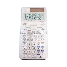 Sharp White S-EL531TG Scientific Calculator