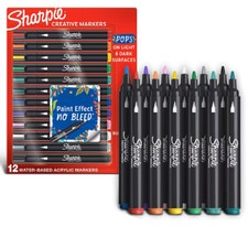 Sharpie Bullet Tip Creative Markers 12 Count