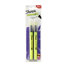 Sharpie Clear View Yellow Highlighter Stick 2ct