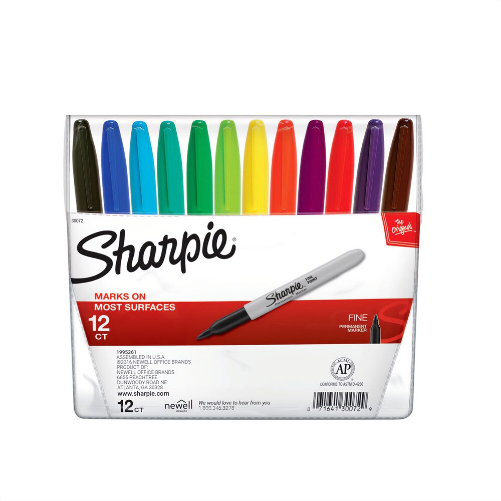 Sharpie Fine Point Markers 12 Count