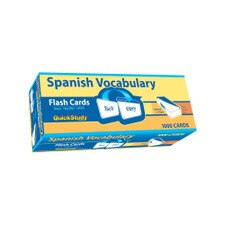 Spanish Vocabulary Flash Cards