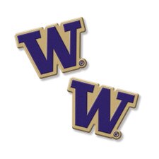 Spirit Products Purple W Washington Huskies Croc Charms 2pk