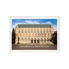 Spirit Products University of Washington Suzzallo Library Celluloid Magnet