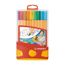 Stabilo Point 88 Assorted .4mm Fineliner Parade Set 20 Piece