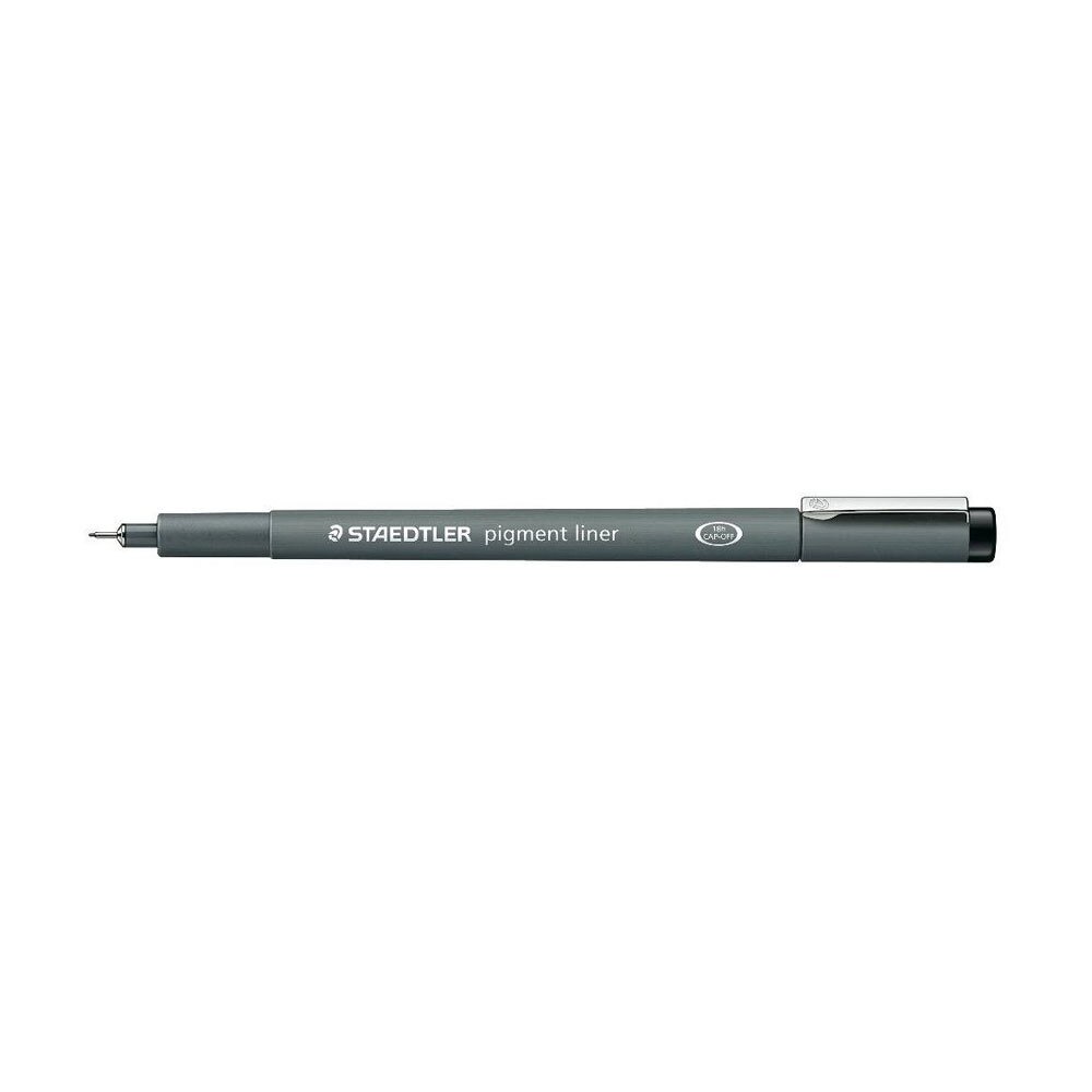 Staedtler Black Pigment Liner 05 .5mm Pen