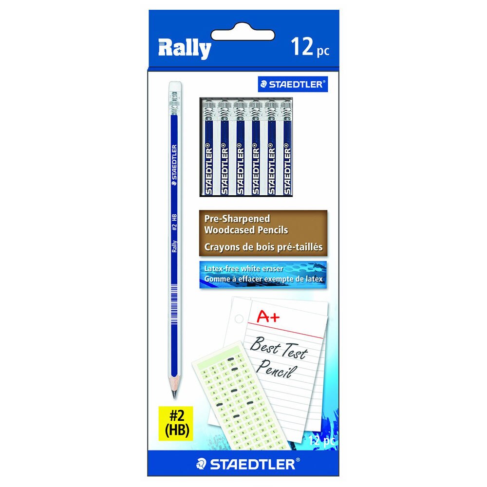 Staedtler Rally #2 HB Pencils 12 pack