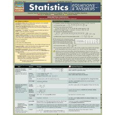 Statistics Equations & Answers Bar Chart