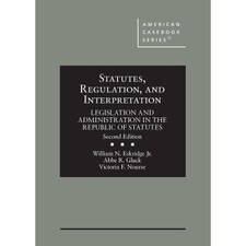 Statutes Regulation and Interpretation (2e 25)
