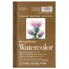 Strathmore 140lb Cold Press Watercolor Pad 5"x8"