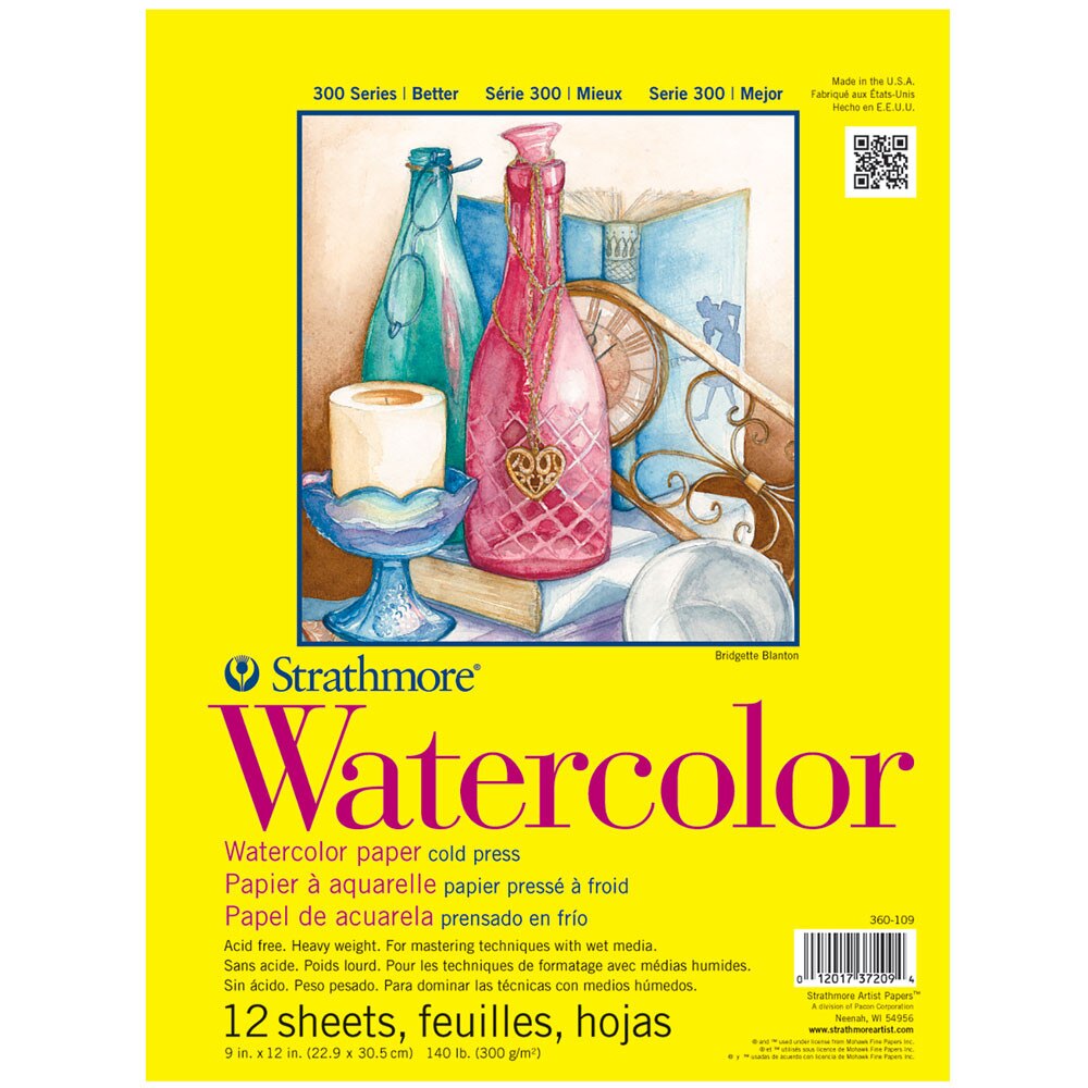 Strathmore Watercolor Pad 300 Series