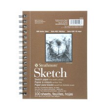 Strathmore 400 Series 5.5 x 8.5 Sketch Pad - 100 Sheets