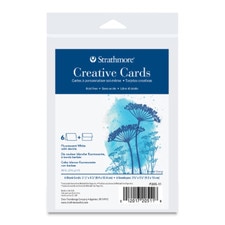 Strathmore Creative Cards with Deckle Edge 6ct