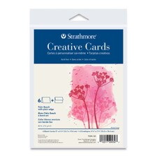 Strathmore Palm Beach Creative Cards with Plain Edge 6ct