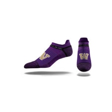 Strideline Unisex Purple Washington Huskies Premium Low Socks