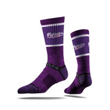 Strideline Unisex Purple Washington Cherry Blossoms Crew Socks