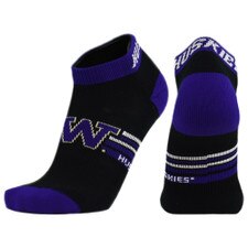 TCK Unisex W Huskies Varsity Low Cut Socks