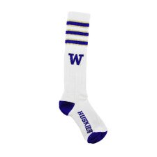 TCK Unisex W Stripes Throwback 2 Over Calf Socks