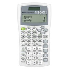 Texas Instruments TI-30XIIS Scientific Calculator, Black with Blue Accents