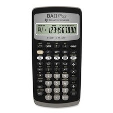 Texas Instruments TI BAII Plus Financial Calculator