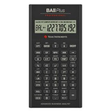 TI BAII Plus Pro Financial Calculator