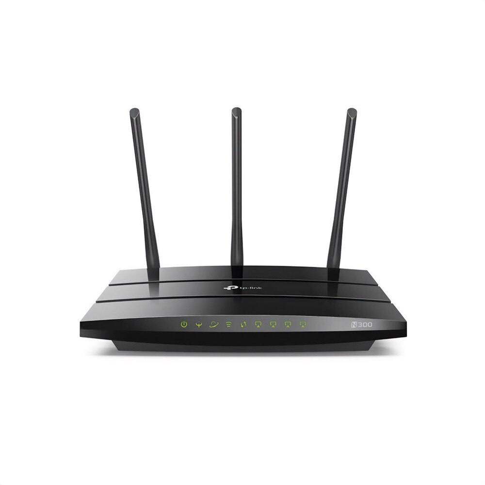 Apartment Generator Pretty TP-Link N300 Wireless Gigabit VDSL/ADSL Modem Router - University Book Store