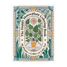 The Happy Houseplant Coloring Book