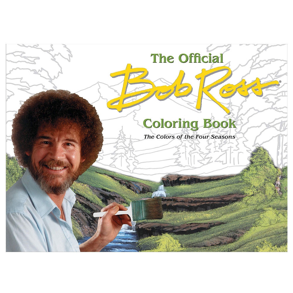 The Official Bob Ross Coloring Book Ross, Bob University Book Store
