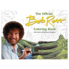 The Official Bob Ross Coloring Book