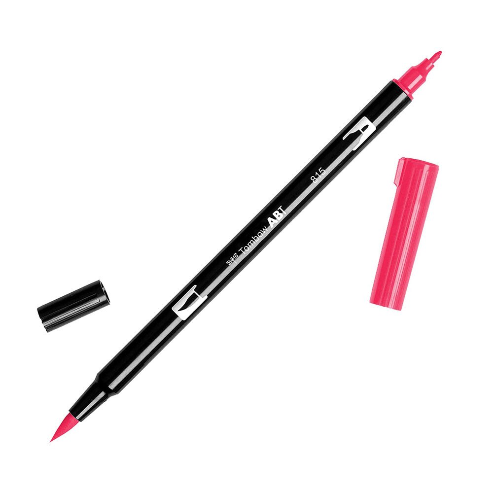 Tombow Dual-Tip Brush Marker Pen – Cherry