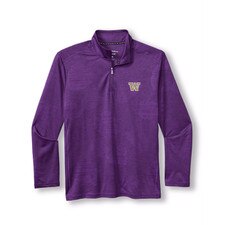 Tommy Bahama Men's Washington Huskies Delray Frond Half Zip