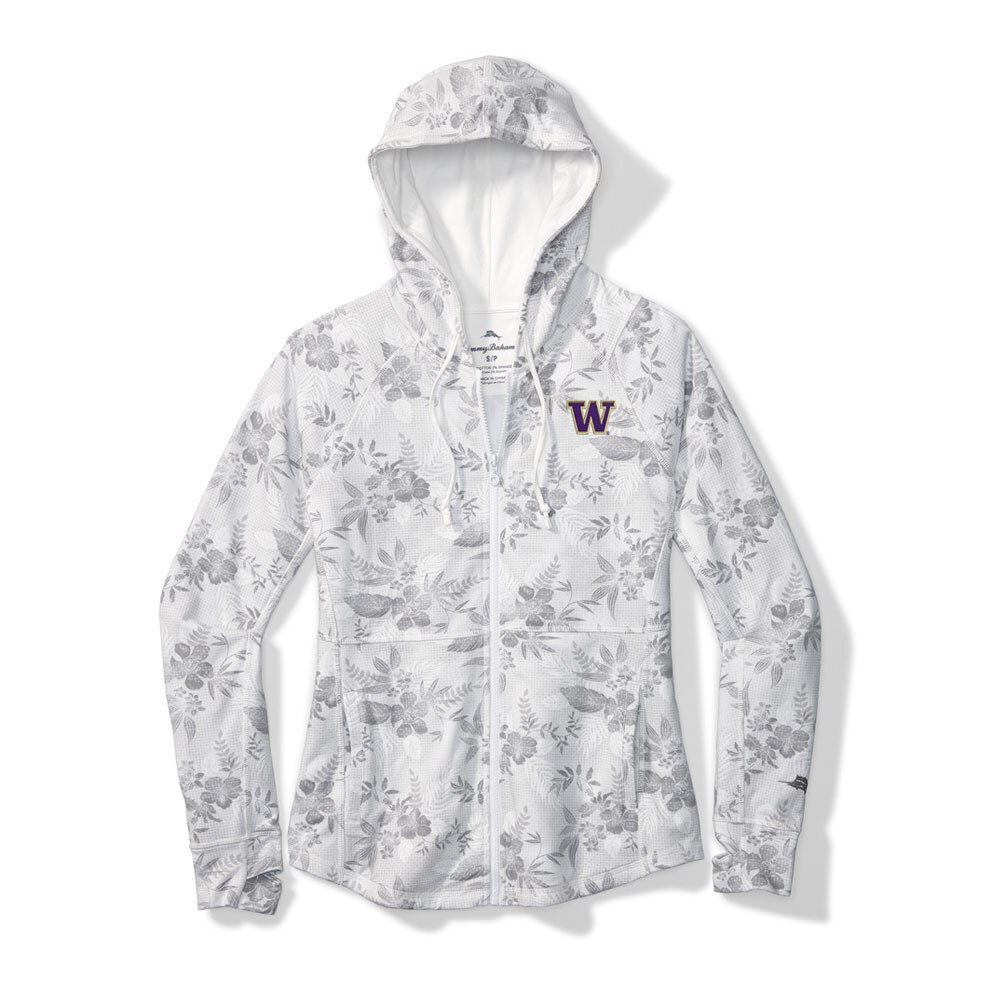 Tommy Bahama Women S W Blossoms Full Zip Hoodie