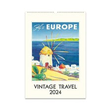 Travel Wall Calendar 2024