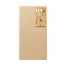 Traveler's Company Regular 014 Blank Kraft Paper Notebook Refill 64ct