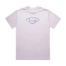 USCAPE Unisex UW Seattle Skyline Embroidered Lux Tee