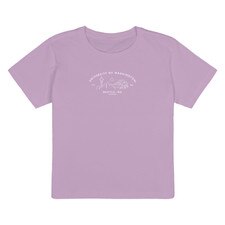 USCAPE Women's UW Seattle Skyline High Waisted Tee