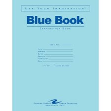 5+ UW Exam Blue Books - Large (24-page)