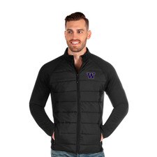 Antigua Black Men's Altitude Jacket