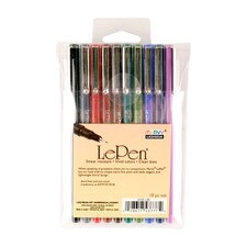 Uchida LePen Dark Set Micro-Fine Point .3mm Pen 10 Pack