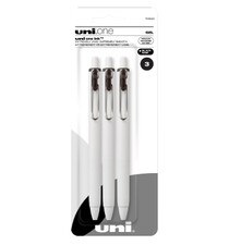 Uni-Ball One Retractable 0.7mm Gel Pens 3pk